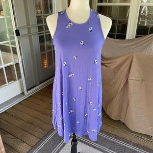 Old Navy periwinkle floral dress